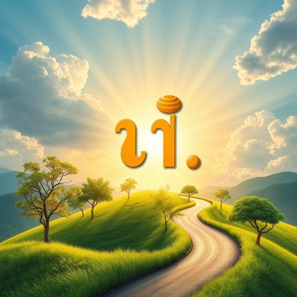 ความหมายของอักษร ต. ในทางแห่งความเจริญ